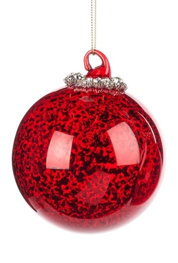 [GW032-A] Jewel Top Glass Ornaments, 8cm
