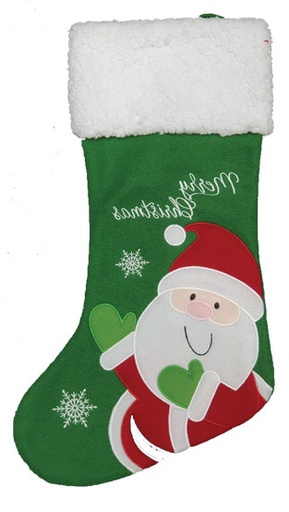 [SH018] Felt Santa Stocking, 40cm