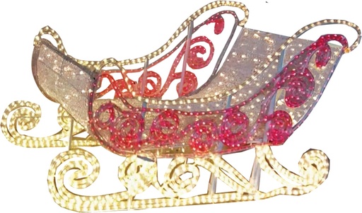 [EV044-120] Illuminated Sleigh, 1.2m