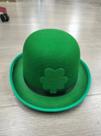 [YB001-G] Shamrock Top Hat
