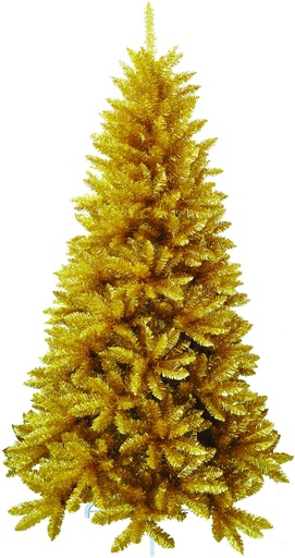 Gold Tinsel Tree