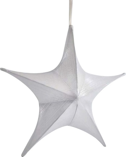 Panelled Long-Point Fabric Star