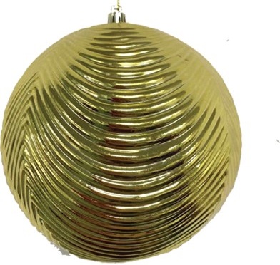 Wavy Ribbed Bauble