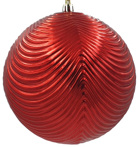 Wavy Ribbed Bauble