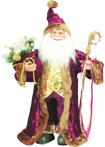 Standing Santa Sequin Robe