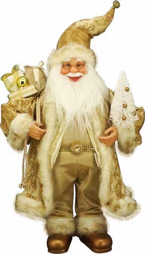 Standing Santa with Tree
