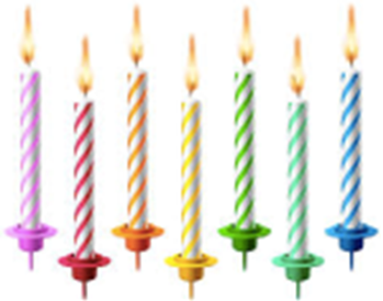 [AD009-GD] Birthday Candles