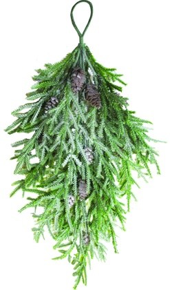 [EY103-PLAIN] Snowy Teardrop, 55cm