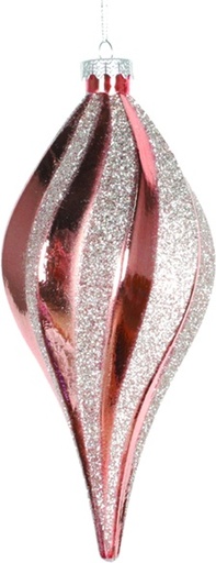 [GT101] Glittered Swirl Teardrop, 20cm