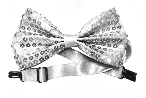 [JB001-S-BOW] Sequin Bowtie