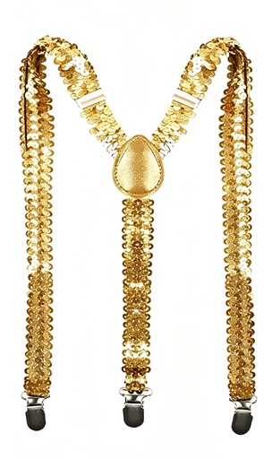 [JB001-GD-SUS] Sequin Suspender